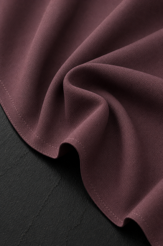 Pure Boski Mauve – Unstitched Boski Fabric by TAQWAA
