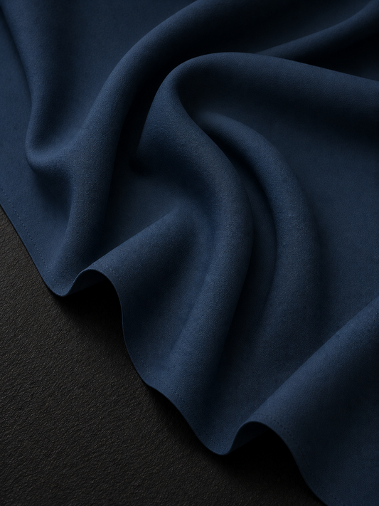 Pure Boski Royal Blue – Unstitched Boski Fabric by TAQWAA