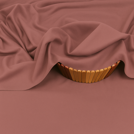 Pure Luxe Dusty Light Pink– Unstitched Wash N Wear Fabric by TAQWAA