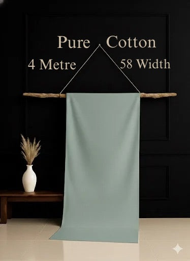 Premium Light Pista Cotton‑Lawn Unstitched Kameez Shalwar – TAQWAA