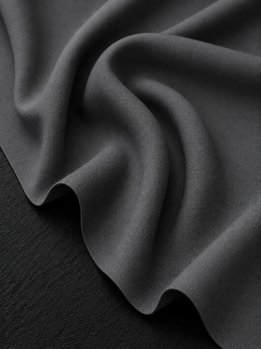Pure Boski Smoke Grey – Unstitched Boski Fabric by TAQWAA