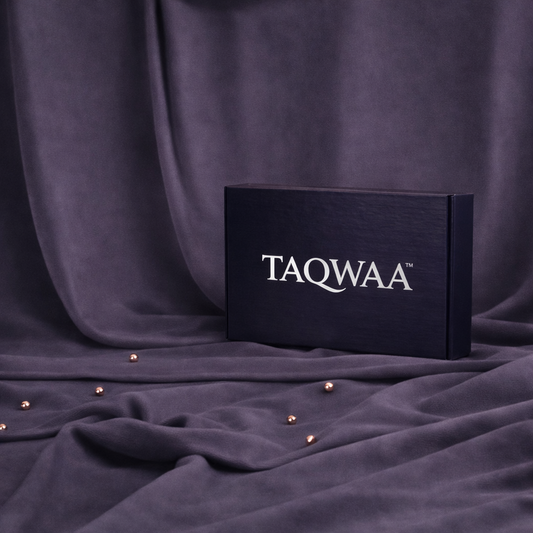 Pure Luxe Purple Grey– Unstitched Wash N Wear Fabric by TAQWAA