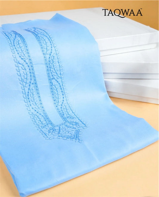 TAQWAA – Skyline Grace Embroidered Egyptian Cotton (Unstitched)