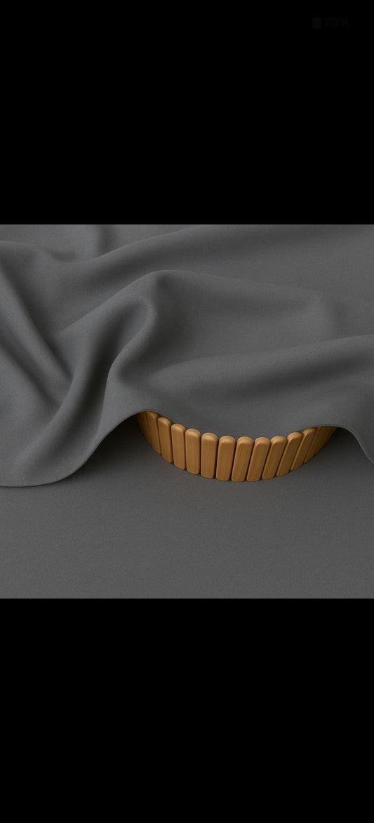 Pure Luxe Grey Blended – Unstitched Wash N Wear Fabric by TAQWAA